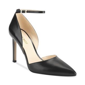black nine west pumps